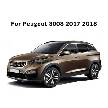 

Hot Car Interior Cargo Liner Boot Tray Rear Trunk Cover Matt Mat Floor Carpet Kick Pad For Peugeot 3008 2017 2018