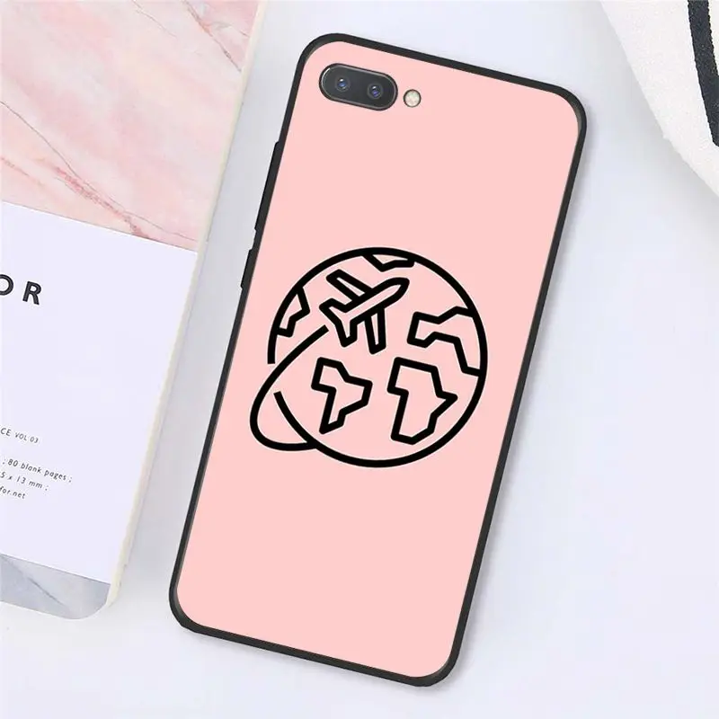 Travel the world paper plane aircraft