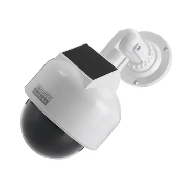 

Hot!Solar Power Fake Camera Dome Camera Waterproof simulation Surveillance Dummy Surveillance Cameras ball monitor