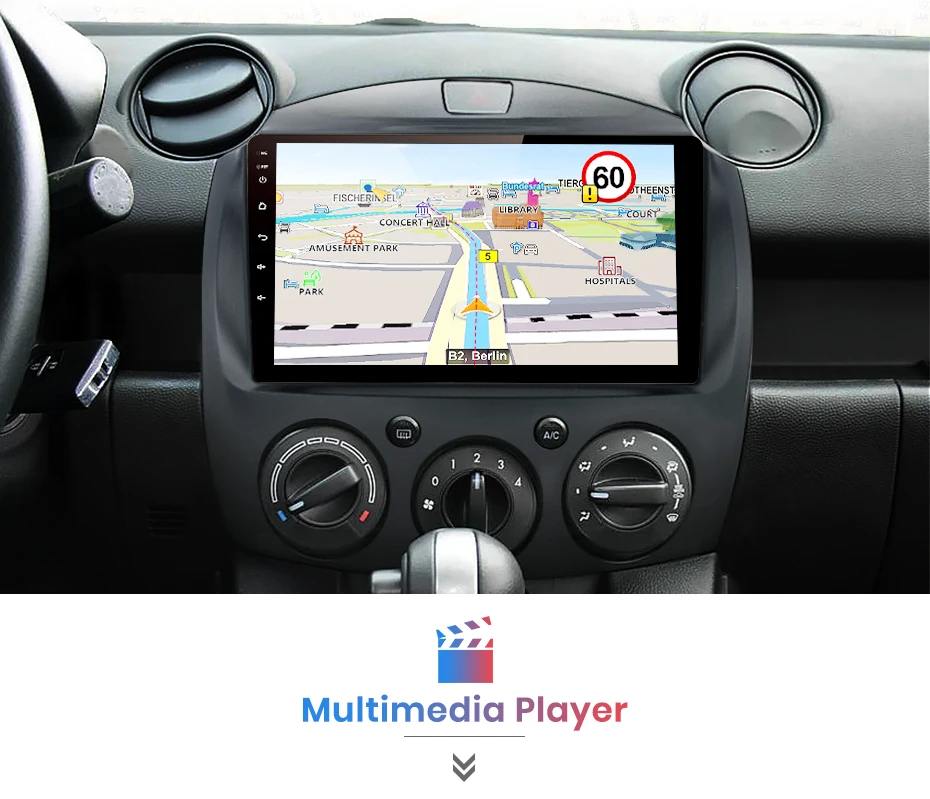 Junsun V1 Android 9,0 2G+ 32G DSP автомобильный Радио Мультимедиа Видео плеер для MAZDA 2 2007-2013 навигация gps 2din Авторадио