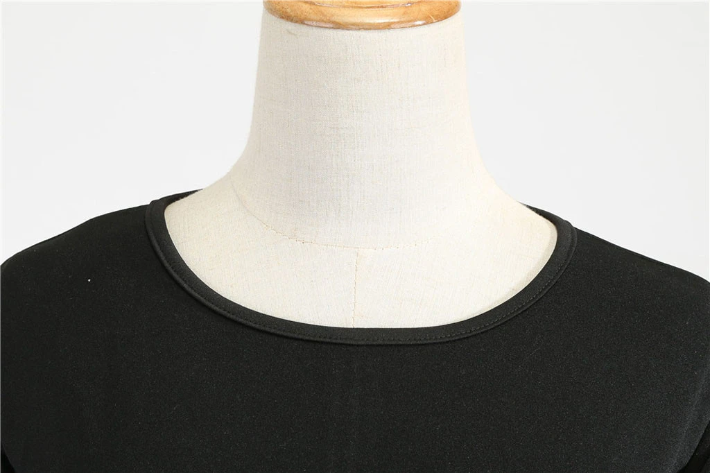 JAYCOSIN Christmas Dress Autumn Women Long Sleeve Winter Dress Vintage 50s 60s Gothic New Year Festival Winter Dresses 918