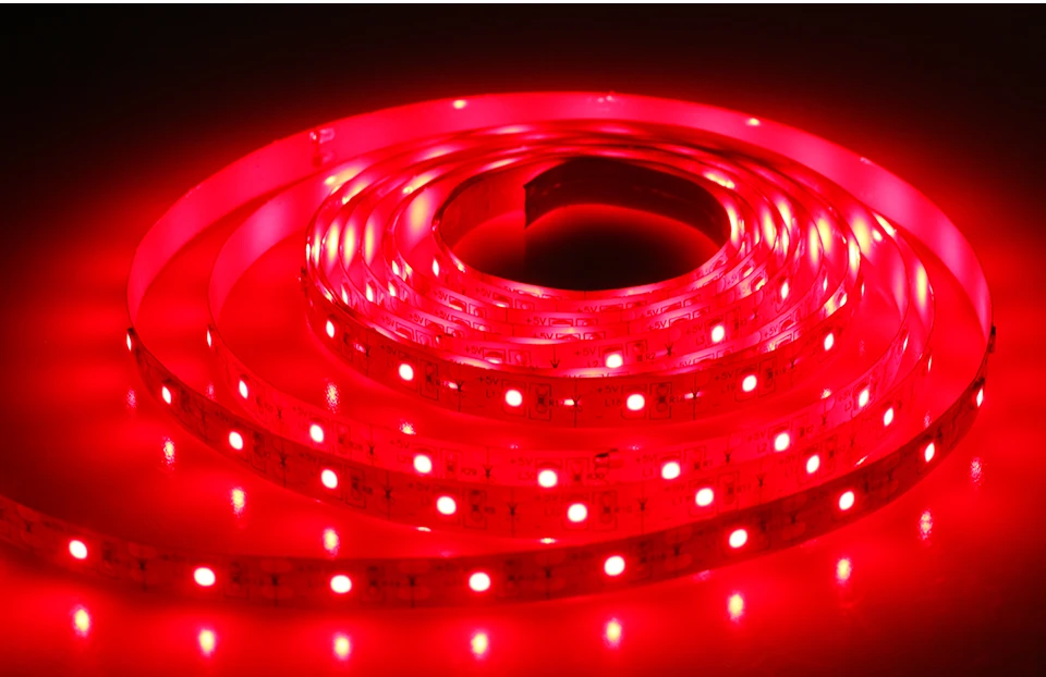 FOXGBF LED growth strip light 2835 chip DC 5V USB LED Strip Light 0.5M 1M 1.5M 2M 2.5M 3M Red light for Greenhouse Grow Tent (12)
