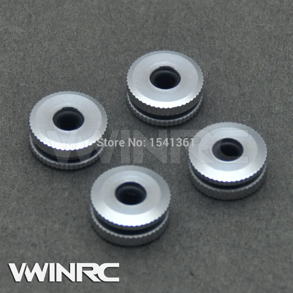 

4PCS 500 550 600 700 / 380 - 450 General Metal Canopy Nut For ALIGN T-REX Tarot ALZRC Rc Helicopter Upgrade Rarts