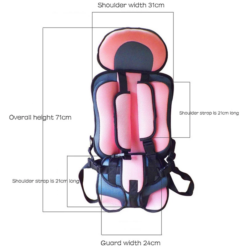 Детское сиденье, детское безопасное сиденье, коврик, портативный, для малышей, простое, для автомобиля, детское кресло, детские стулья
