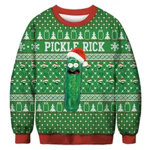 *#Best Price Rick And Morty Christmas Sweater Men 2019 Autumn Winter Fashion Male Long Sleeve Pullover Casual Round Neck Sweaters Man Clothes *#Best Price Rick And Morty Christmas Sweater Men 2019 Autumn Winter Fashion Male Long Sleeve Pullover Casual Round Neck Sweaters Man Clothes