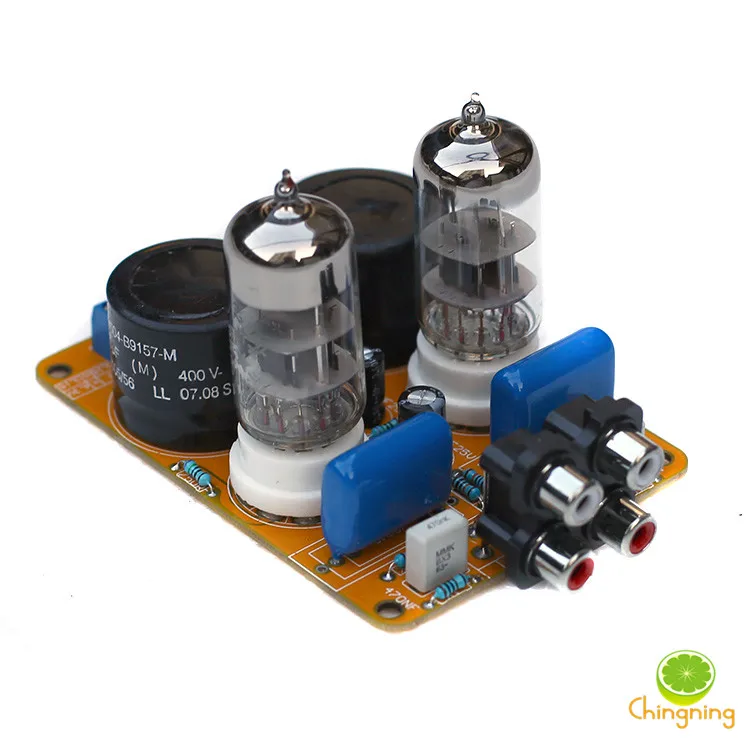 Updated Tube Amp Preamp 6N3 Vacuum Tube PreAmplifier SRPP circuit Board Finished board Use PHILIPS 450V 150UF capacitor