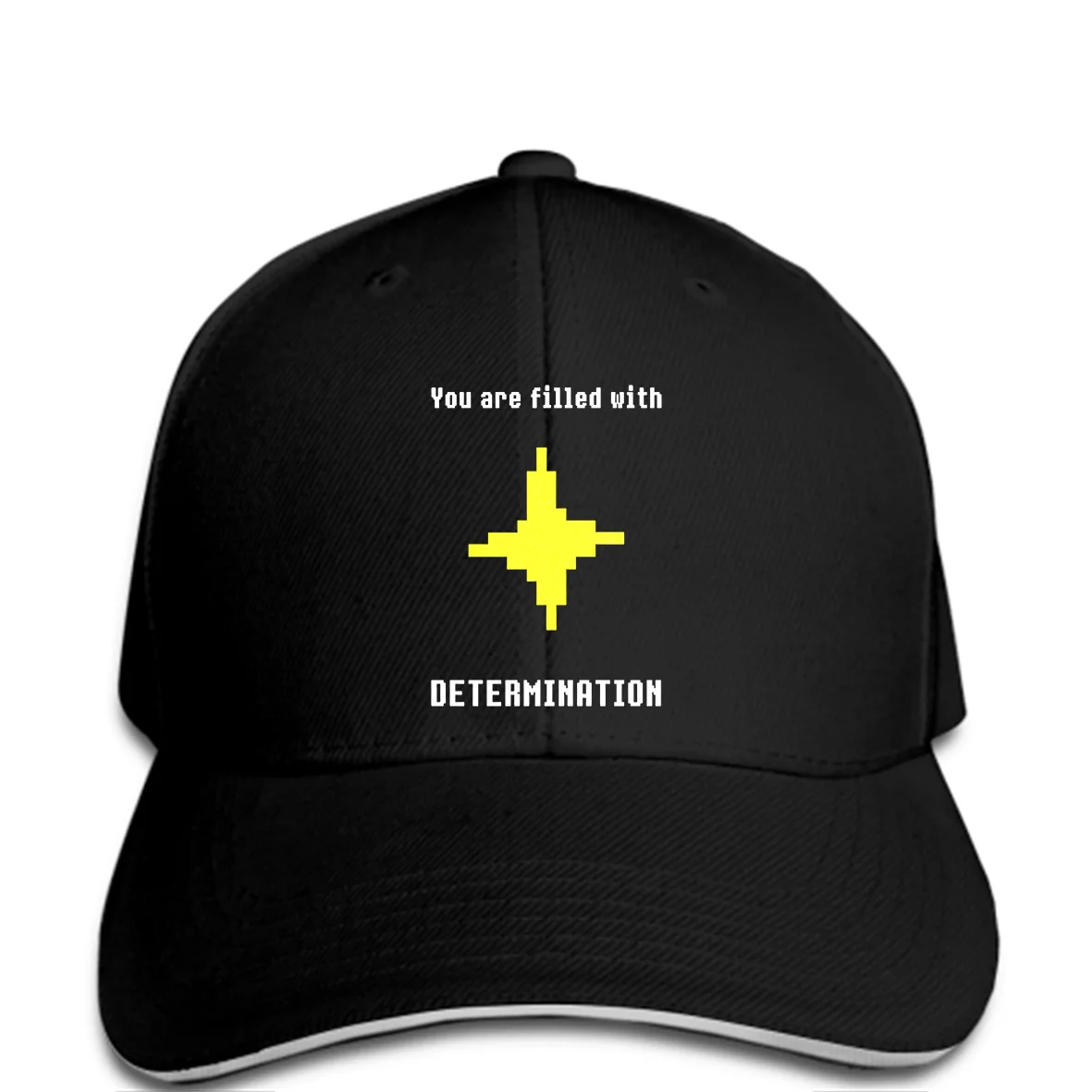 Бейсбольная кепка модная мужская кепка undertale Determination Hat
