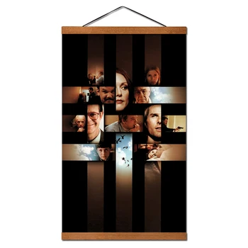

Movie Magnolia Poster Hanging Scroll Canvas Painting With Teak Wood Wall Art Pictures
