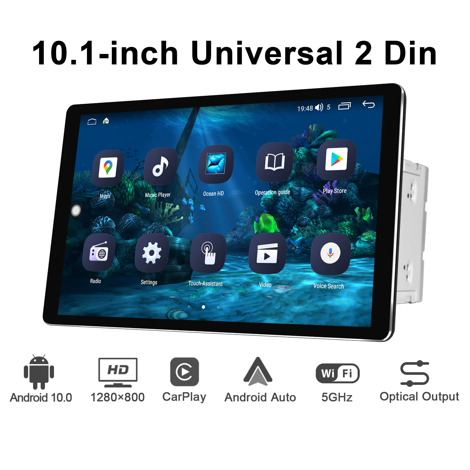 Joying 10 "Auto Intelligent Systeem Autoradio Autoradio 6Gb 128Gb Hd