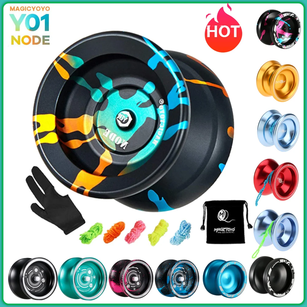 Professional Yoyo Bearing Cnc-Lathe Spinning-String Responsive High-Speed Aluminum-Alloy