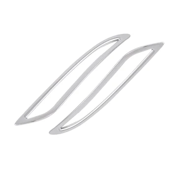 

Rear Fog Light Trim Protection Silver Smooth Car Accessory Moulding Removable Self Adhesive Cover Easy Install For Tesla Model S