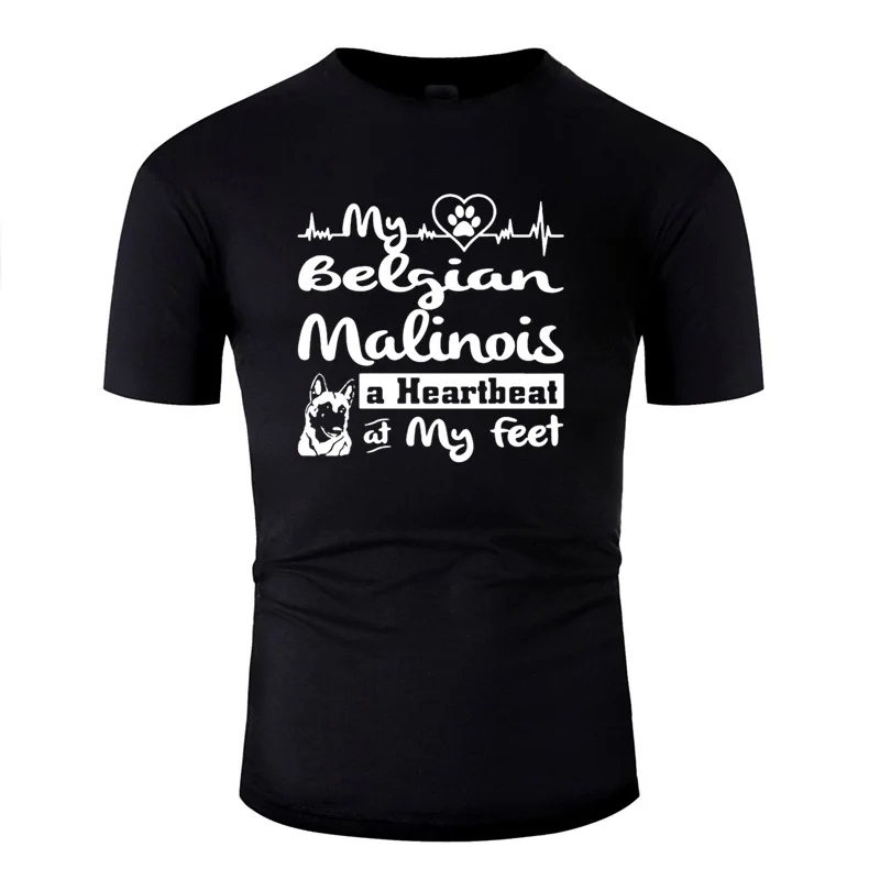 

New Style Belgian Malinois Tee Shirt Tshirt For Men Famous Mens Tshirts O Neck Short-Sleeve