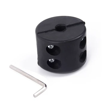 

Attachment Winch Hook Rubber Cable plug Set Parts Black Front ATV-SCHS