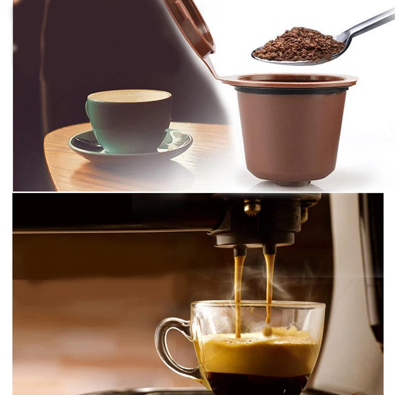 Многоразовая Совместимость с капсулой Nespresso для кофемашины многоразовый фильтр