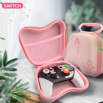 

Sakura Pink Switch Gamepad Case Bag Waterproof Hard Cover Shell Box Portable Handbag For Nintendo Switch Pro PS4 Xbox Controller