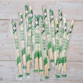 

100 pieces of disposable chopsticks kitchen tableware supplies bamboo chopsticks