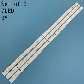 

100%New 3PCS/set LED backlight strip 5800-W32001-3P00 05-20024A-04A for LC320DXJ-SFA2 32HX4003 7LED 607mm