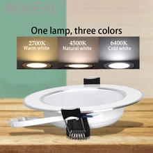 

LED Downlight 5W 9W 12W 15W Round Recessed Lamp led Ceiling Lights Spotlight 220V-240V for Living room Corridor Bathroom Kitchen