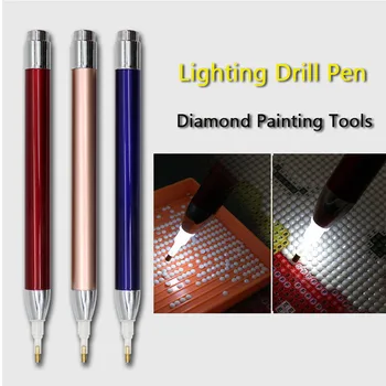 

Diamond Painting Tool Point Drill Pen Lighting New Diamond Pens 5D Painting with Diamonds Accessories