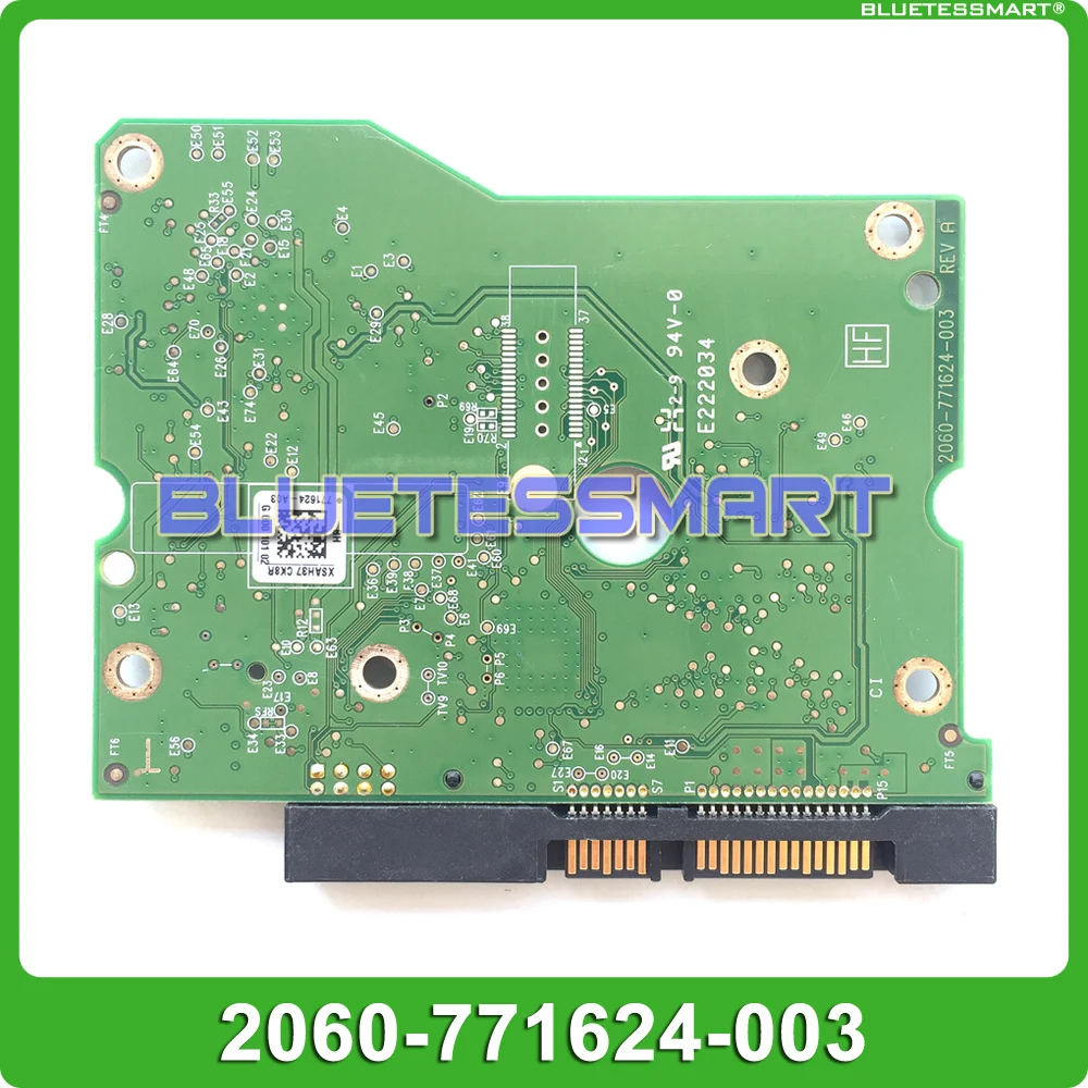HDD PCB Ʈѷ  2060-771624-003 REV A/P1, WD 3.5 SATA ϵ ̺    