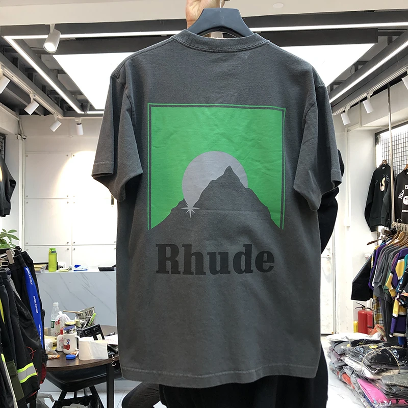 RHUDE T shirt Men Women T shirts 2020 