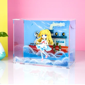 

VOGRACE New products multi-used new portable custom acrylic display box acrylic display case