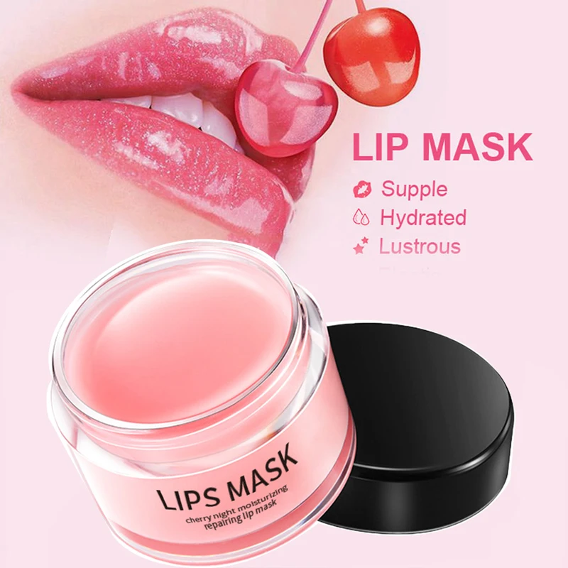 

Night Moisturizing Repairing Lip Mask Nourishing Anti Dry Sleeping Lip Cream Moisturizing Lips Plumper Pad Sexy Lips Skin Care
