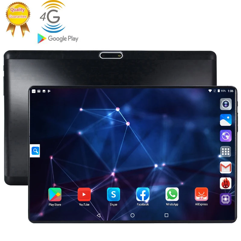 

2020 LZWIN Original Design 10.1 inch Tablet Pc Android 9.0 Octa Core 6GB+128GB 3G Phone 1920X1280 CE Brand WiFi Tablets