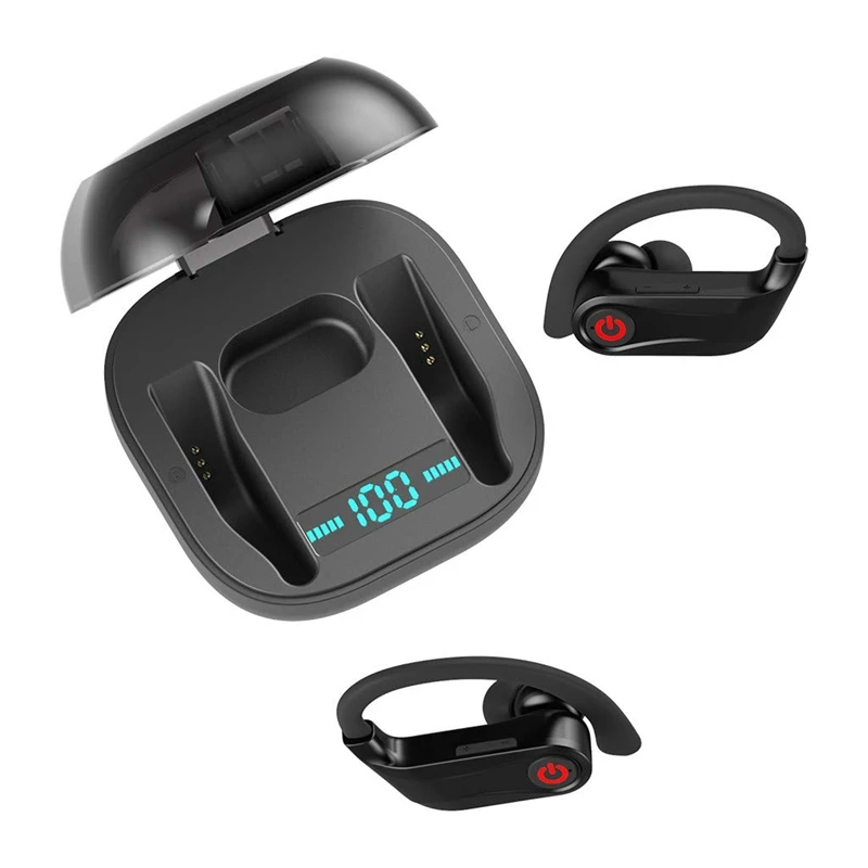Стиль Q62TWS Bluetooth наушники 5.0HBQ Pro действительно беспроводной Двойной Ухо Стиль с цифровой Спорт водонепроницаемый