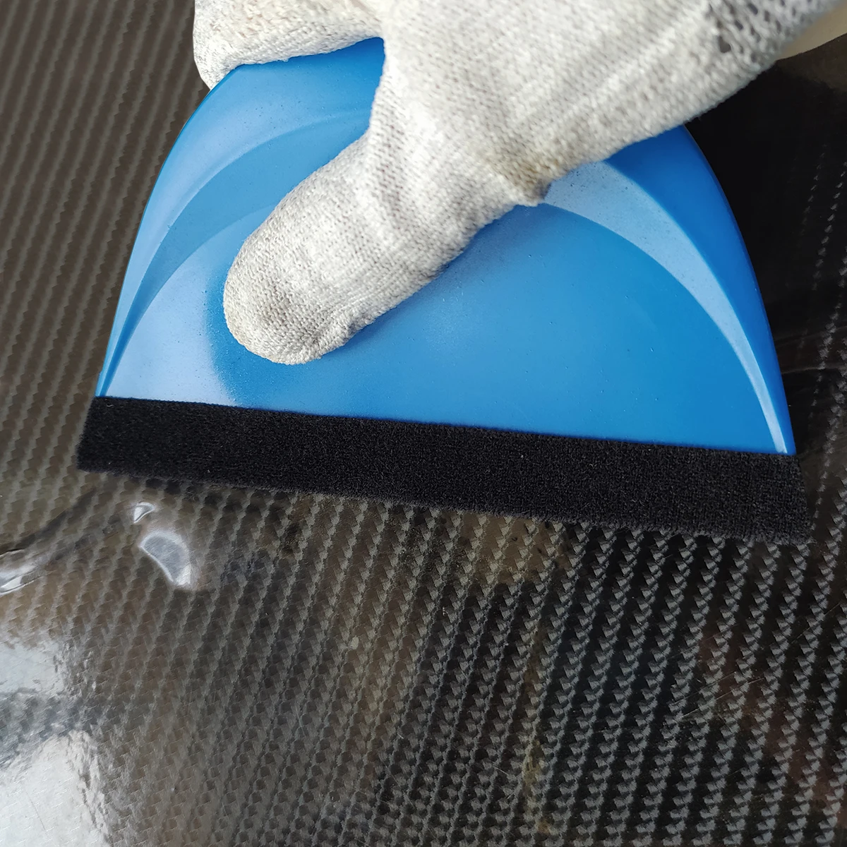 pçs filme da folha de carro embrulhando rodo janela lavagem matiz raspador macio fibra carbono decalque adesivo espátula casa ferramentas limpas