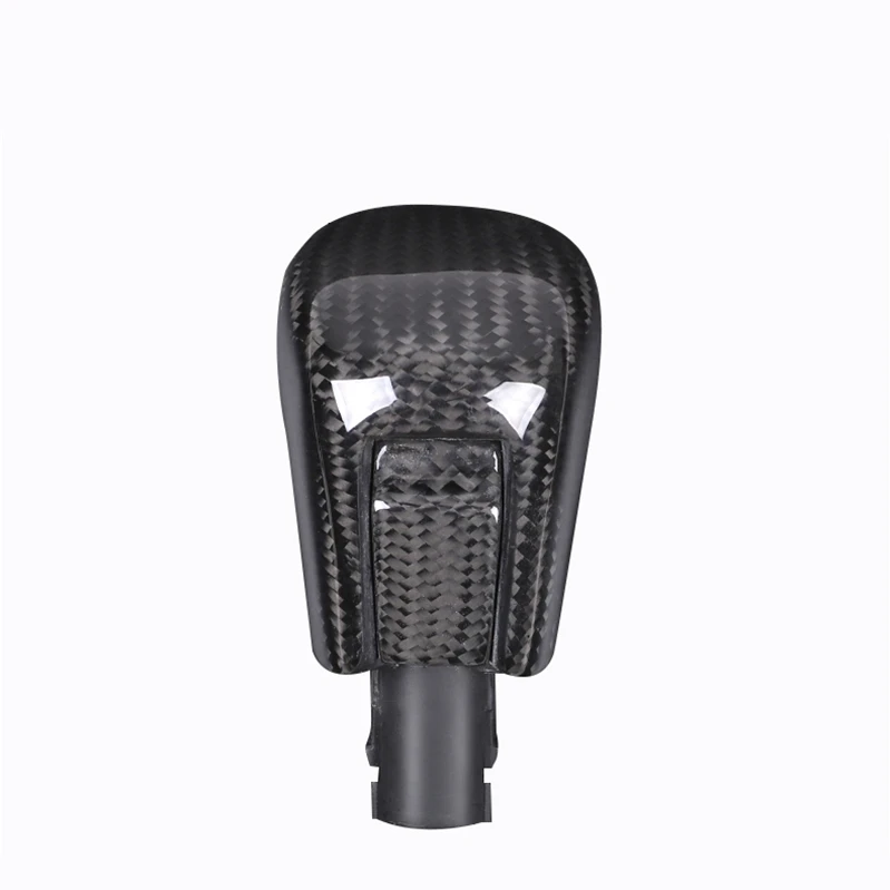 Головной убор из углеродного волокна для 10 поколения Civic carbon fiber shifting head 16 для Civic Auto gear interior - Название цвета: Black