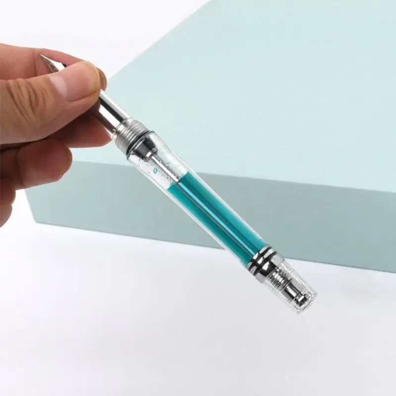 Прозрачная вакуумная авторучка с отрицательным давлением EF/F Перо 0,38/0,5 мм чернильная ручка бизнес-подарок