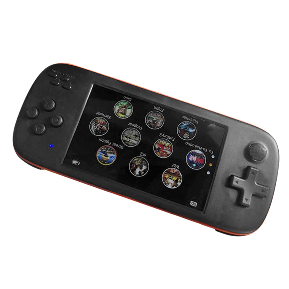 Портативная игровая консоль Powkiddy J6 4 3 дюйма IPS дисплей Карманная мини MP5 2000