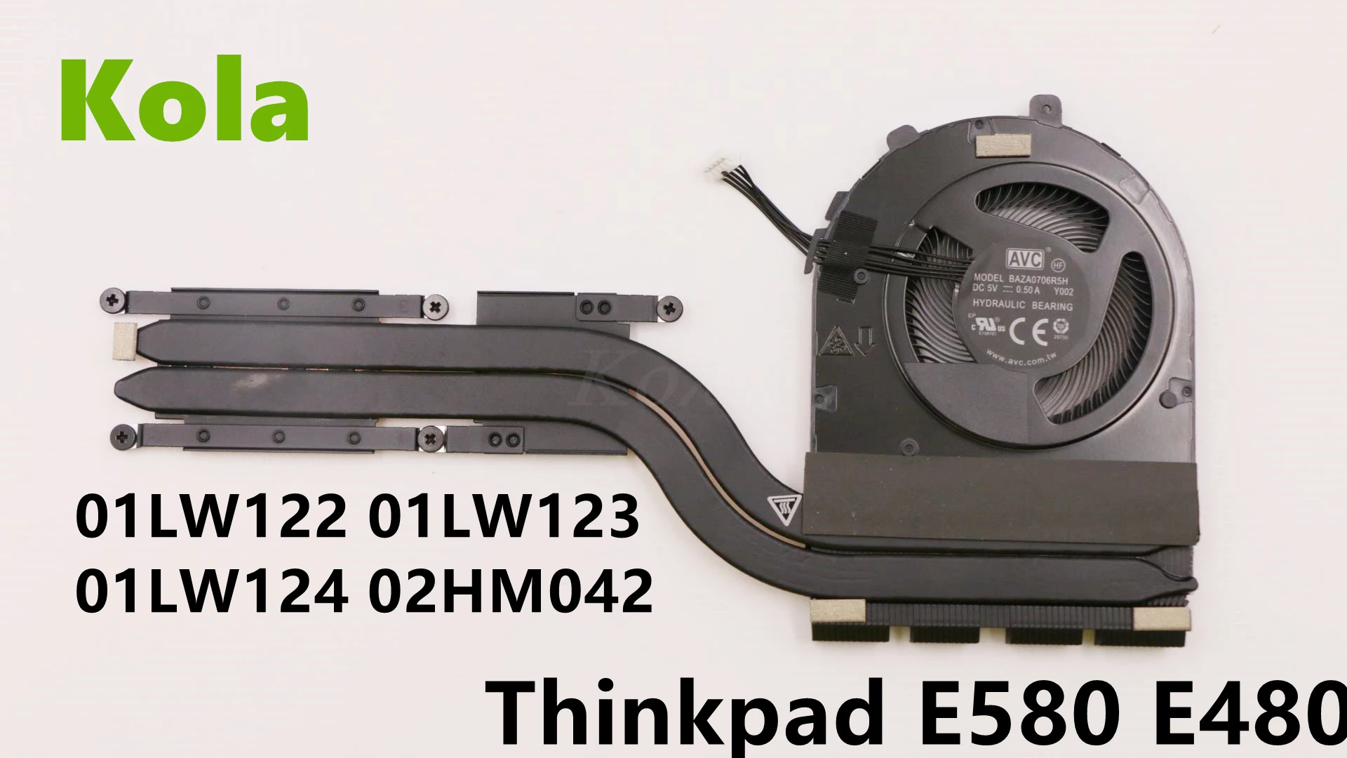 Вентилятор для Lenovo Thinkpad E580 E480 радиатор swg ноутбука 20KN 20KQ 20KS 20KT FRU 01LW122 01LW123 01LW124 02HM042