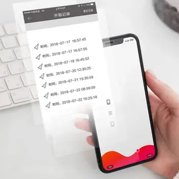 

Mini Smart Padlock Keyless Lock Phone APP Password Unlock Waterproof Theftproof