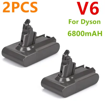 

2PCS Dyson dc62 battery 6.8Ah 21.6V Li-ion Battery for Dyson V8 DC58 DC59 DC61 DC62 DC74 SV07 SV03 SV09 Vacuum Cleaner Battery