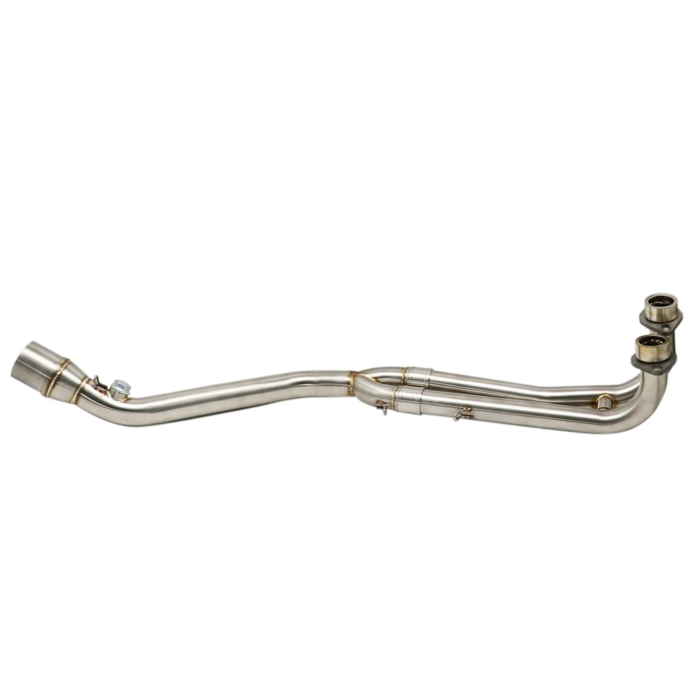 ZSDTRP мотоцикл полная система без выхлопной трубы для Yamaha TMAX350/500/530 TMAX500 TMAX530 2008 - Цвет: Серебристый