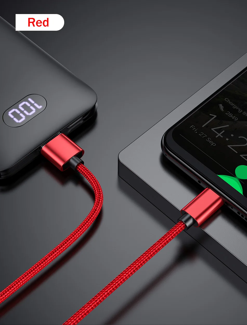 Rock usb type C кабель для samsung huawei Oneplus Быстрая зарядка 3A type-C кабель для зарядки мобильного телефона Дата USB C кабель для Xiaomi