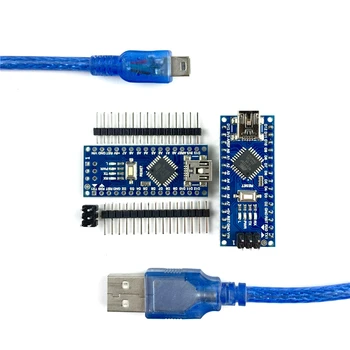 

Nano With the bootloader compatible Nano 3.0 controller for arduino CH340 USB driver ATMEGA328P/168P/328PB 16Mhz Nano v3.0