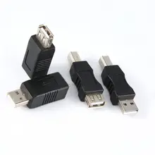 4 шт./компл. для принтера адаптеры Разъем Разъемы USB адаптер Портативный Пластик аудио конвертер разъема