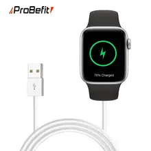 Беспроводной Зарядное устройство кабель для наручных часов iWatch серии 1/2/3/4/5 USB Магнитный наручных часов iWatch зарядный кабель 3,3 футов/1 метр для наручных часов Apple Watch, Зарядное устройство