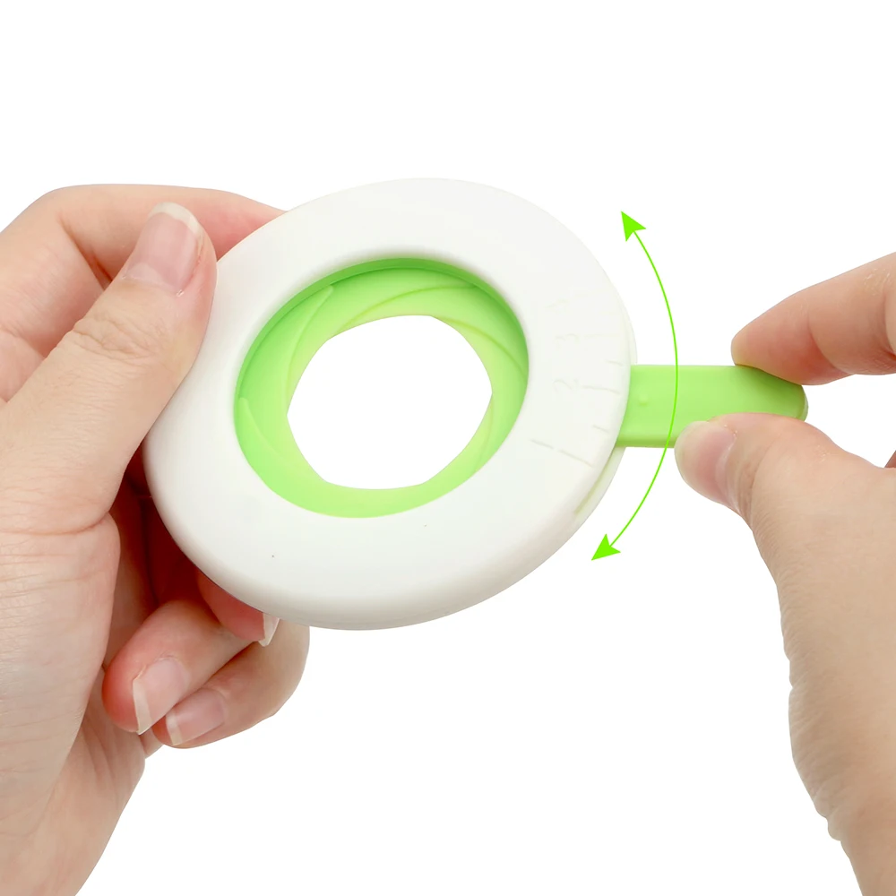 Pasta Measurer Controller Tool Plastic Adjustable Spaghetti Measure