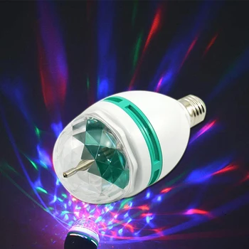

Protable Mini Disco Stage Lighting E27 RGB Home Party Decoration Lights Led Blub Light