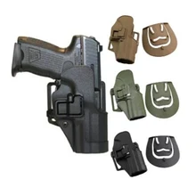 Тактическая армейская кобура с ремнем CQC HK USP черная правой рукой