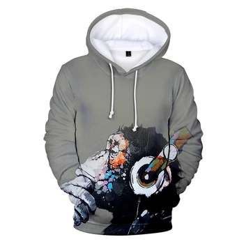 

Coat Nieuwe Casual Chimpansee 3D Hoodies in jongens/meisjes/kinderen Sweatshirts lange mouw herfst winter warm jeug Tops Teenage