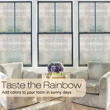 Самоклеящаяся пленка для окон наклейка на оконное стекло офис, как на фото домашний офис