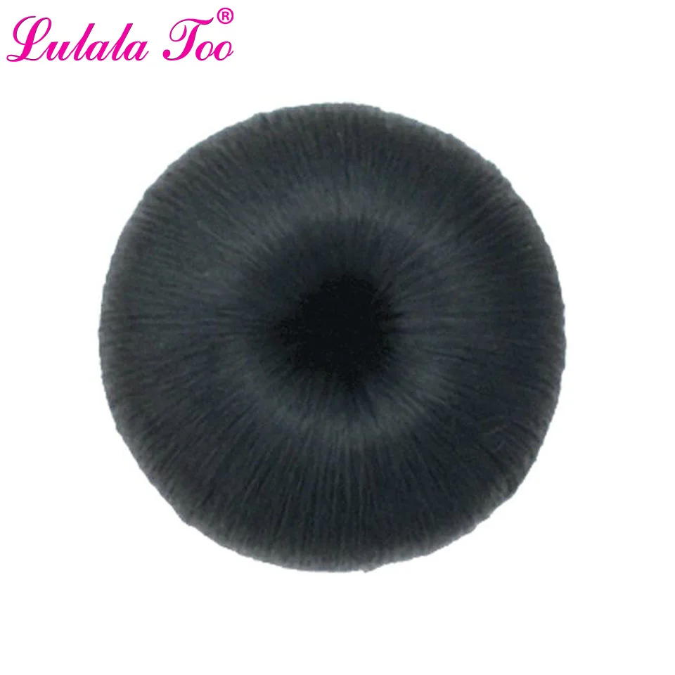 

Big Synthetic Hair Donut Chignon Clip in Fake Hair Bun Cover Wig Hairpieces For Women Apple Shape Updo