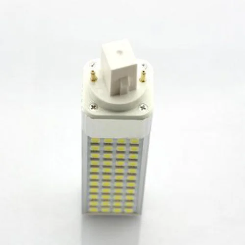 AC110V-220V G24 5050 SMD 52 LED cool white 11W bulb light lamp