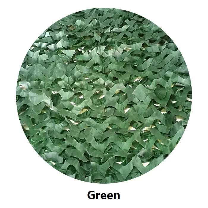 Военная камуфляжная сетка, Охотничья камуфляжная сетка, уличная камуфляжная скрывающая сетка, автомобильное покрытие, Солнцезащитная сетка для джунглей 3X5 MNew - Цвет: Green
