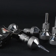 Высококачественная профессиональная рукоятка из нержавеющей стали 30 мм, самостоятельная задняя трубка, Задняя ручка татуировка, трубка с задней стволовой#642